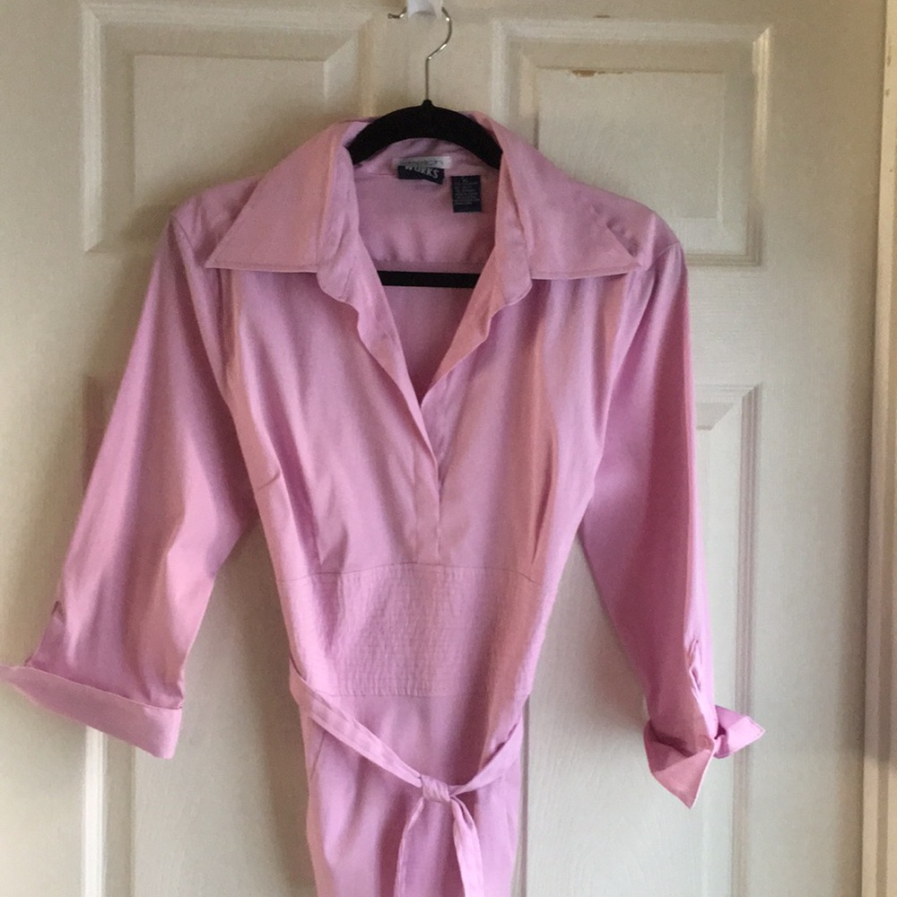Womens beautiful stretch lilac blouse
